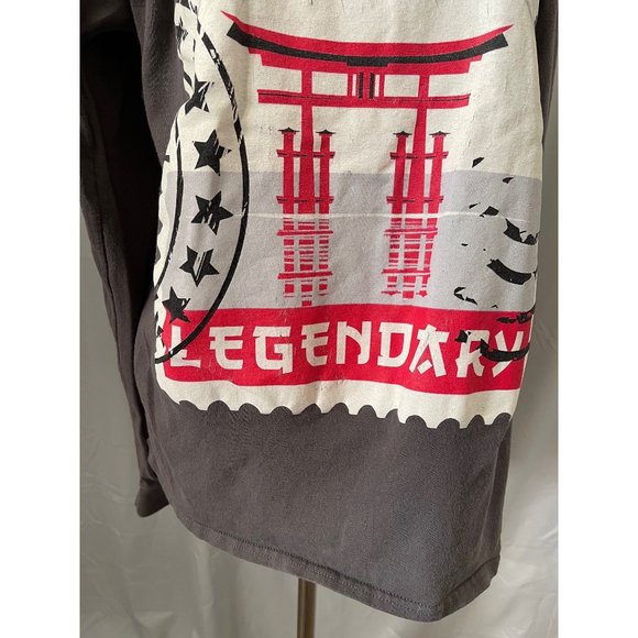 Legendary Gray Long Sleeve Graphic Tee - Picture 3 of 15